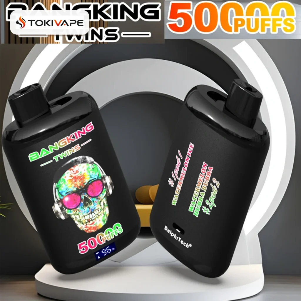 Bang King Twins 50000 Puffs｜2フレーバー切替・650mAh・50,000パフ