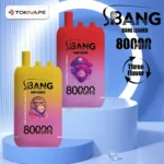 Bang Leader 80K 使い捨てVAPE｜3ポッド・850mAh・1.0Ωメッシュ・0%/2%/3%/5%