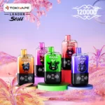 Bang Leader Stoll 120K 使い捨てVAPE|120,000パフ・650mAh・Type-C・0%/2%/3%/5%