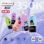 Bang Leader Stoll 350K 8in1 使い捨てVAPE|350,000パフ・650mAh・Type-C・0%/2%/3%/5%