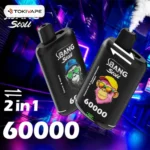 Bang Leader Stoll 60K 2フレーバー使い捨てVAPE｜60,000パフ・Type-C・デュアルメッシュ・0%/2%/3%/5%