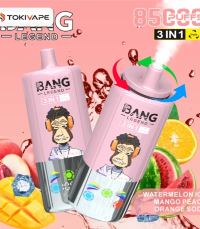 Bang Legend 85000 Puffs 3in1｜3フレーバー切替・850mAh