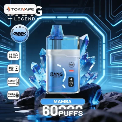 Bang Legend Geek 60K｜19ml・850mAh・Turboモードの60,000パフ