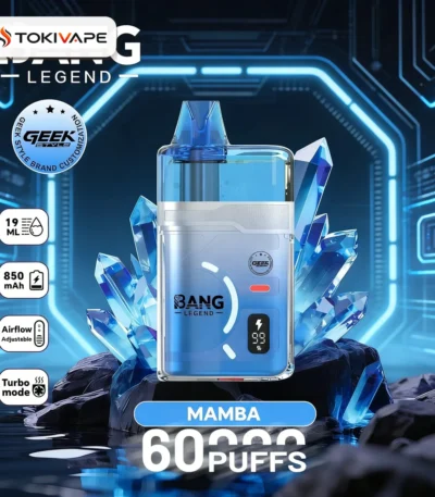 Bang Legend Geek 60K｜19ml・850mAh・Turboモードの60,000パフ