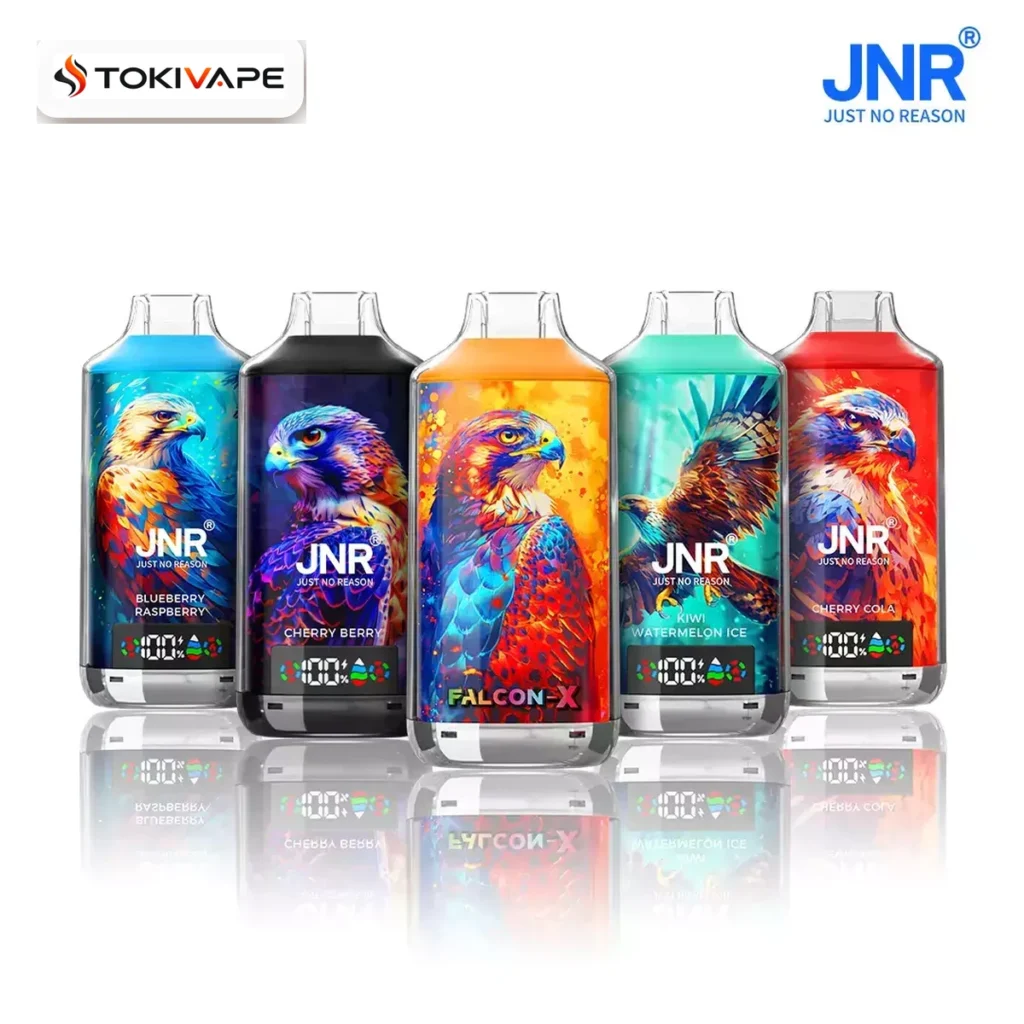 JNR Falcon-X 18000 Puffs｜24ml・950mAh・エアフロー調整付き