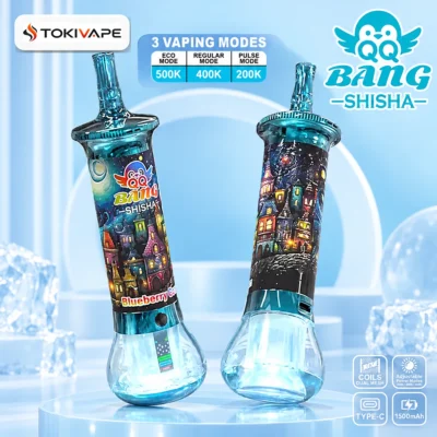 QQ Bang Shisha 500K｜3モード切替・1500mAhの500,000パフ