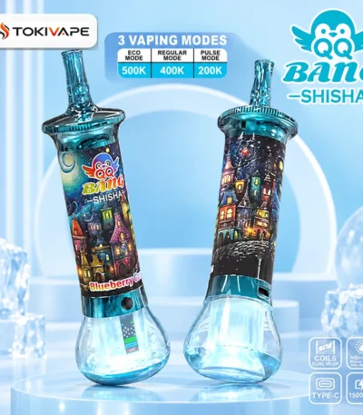 QQ Bang Shisha 500K｜3モード切替・1500mAhの500,000パフ
