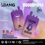 Bang Leader 80K 使い捨てVAPE｜3ポッド・850mAh・1.0Ωメッシュ・0％/2％/3％/5％ - 画像 (8)