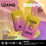 Bang Leader 80K 使い捨てVAPE｜3ポッド・850mAh・1.0Ωメッシュ・0％/2％/3％/5％ - 画像 (12)