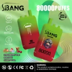 Bang Leader 80K 使い捨てVAPE｜3ポッド・850mAh・1.0Ωメッシュ・0％/2％/3％/5％ - 画像 (14)